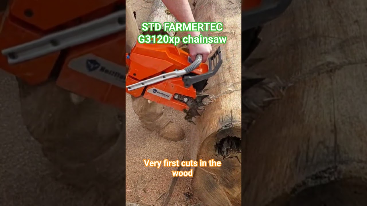 New farmertec G3120xp chainsaw