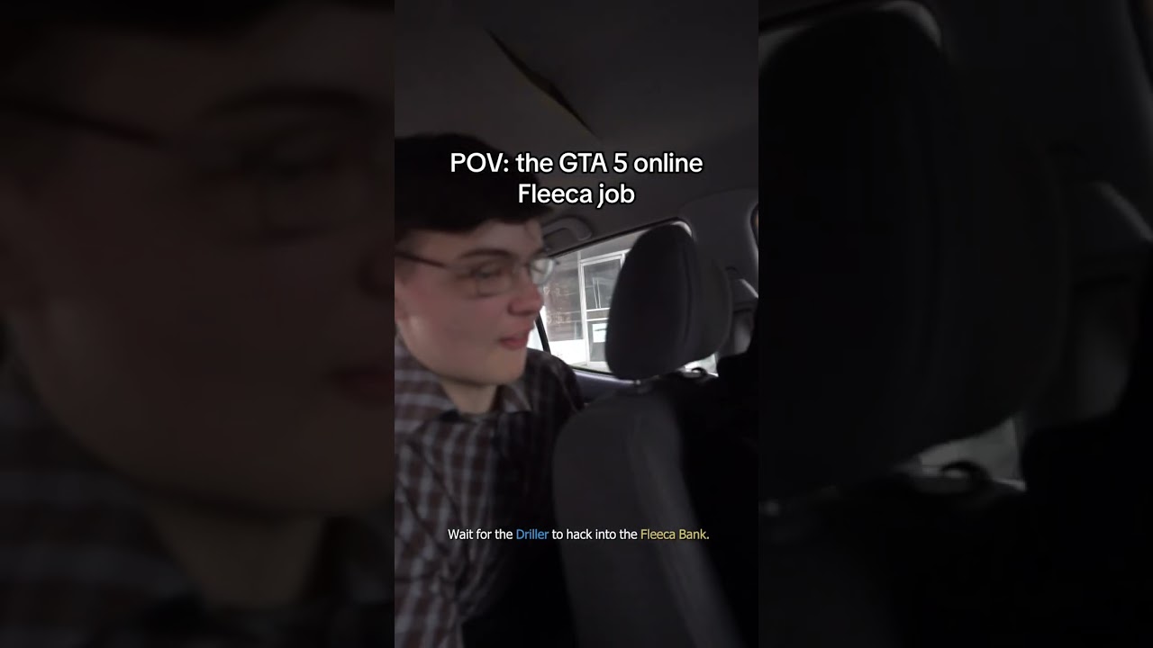 POV: the GTA 5 Online Fleeca Job