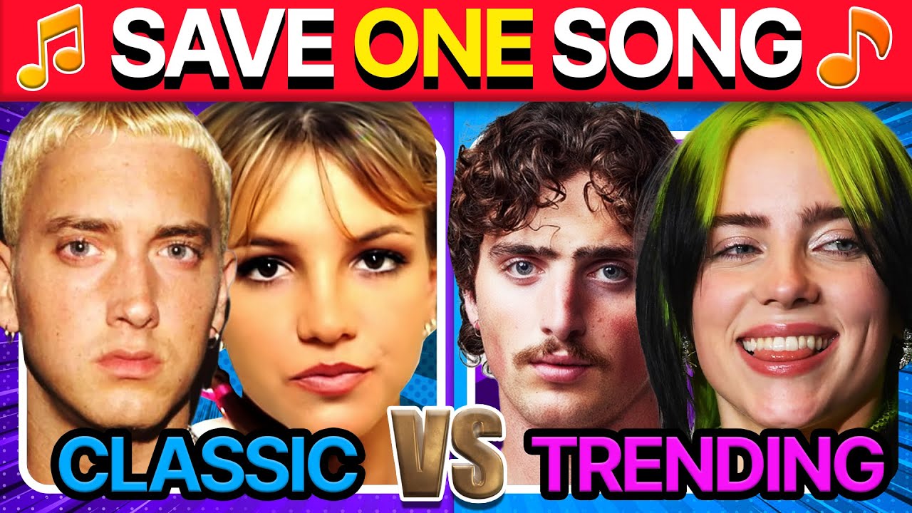 Save one Song- Old vs New Songs | MUSIC QUIZ 2025