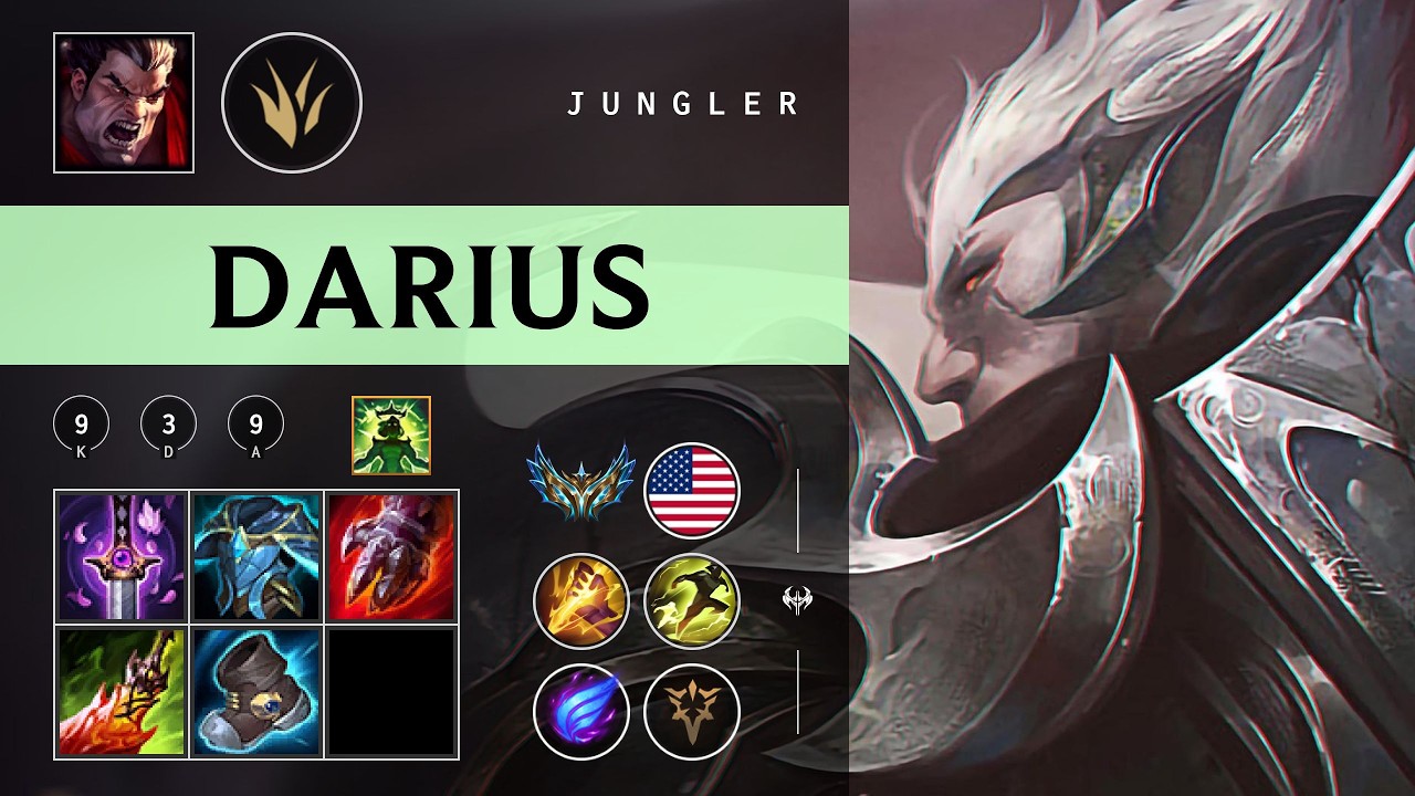 Darius Jungle vs Evelynn - NA Challenger Patch 26.04