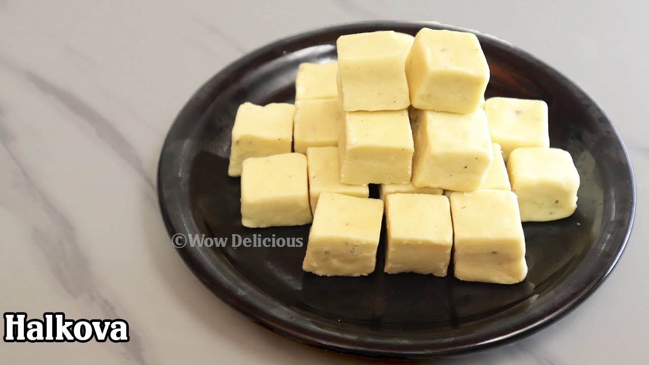 90's kids favorite sweet | Halkova Recipe | Maida Burfi | Palkova Recipe