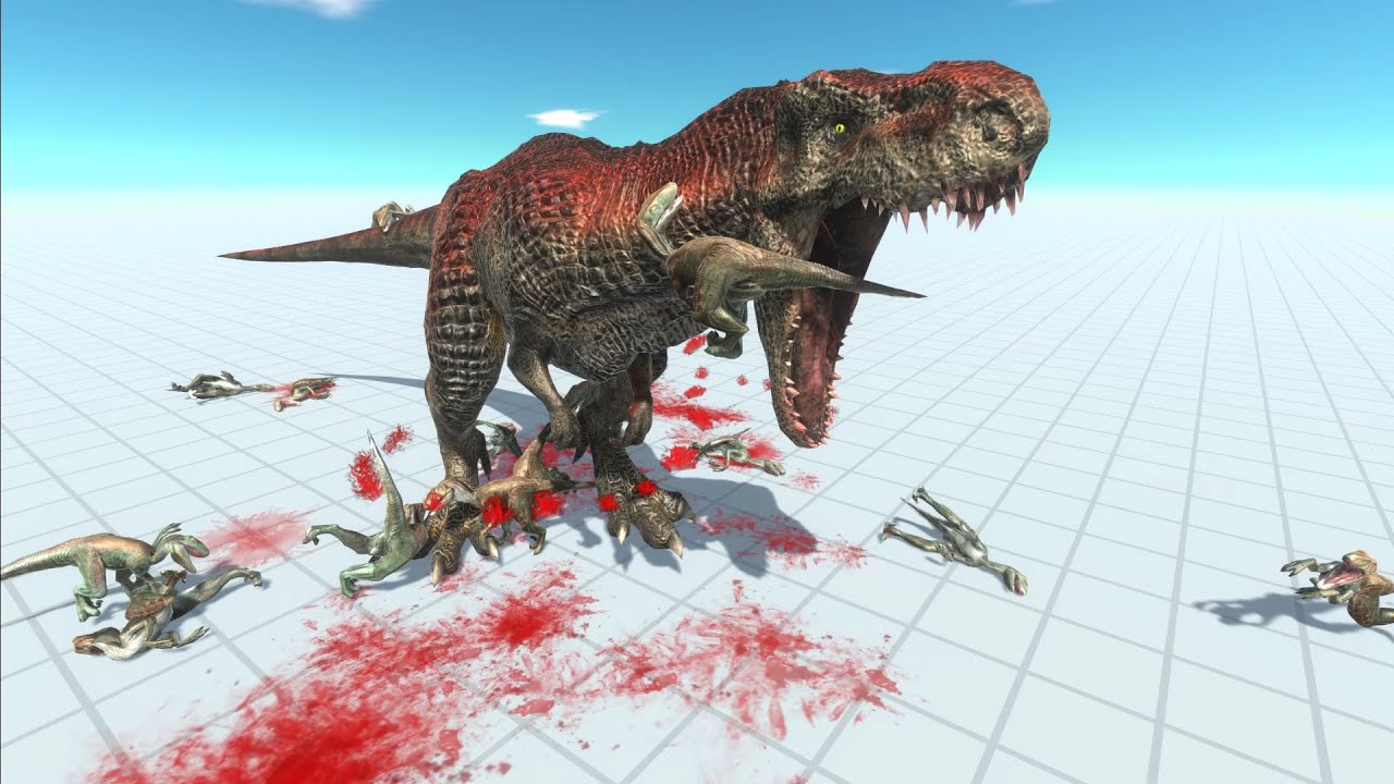 VELOCIRAPTOR 🐸 VS CARNIVORE DINOSAURS 🦖 | Animal Revolt Battle Simulator ARBS