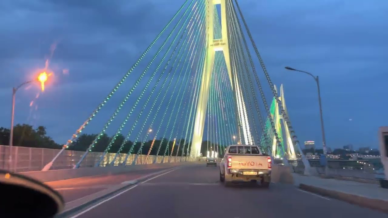 City of Brazzaville - Viaduc/Corniche vers la Coupole