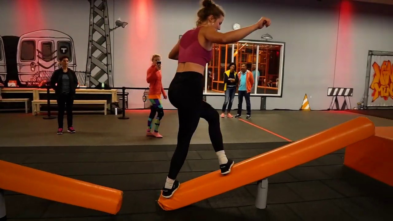 Ada Theilken bei den NINLETICS Games 4.0 im NINFLY Münster