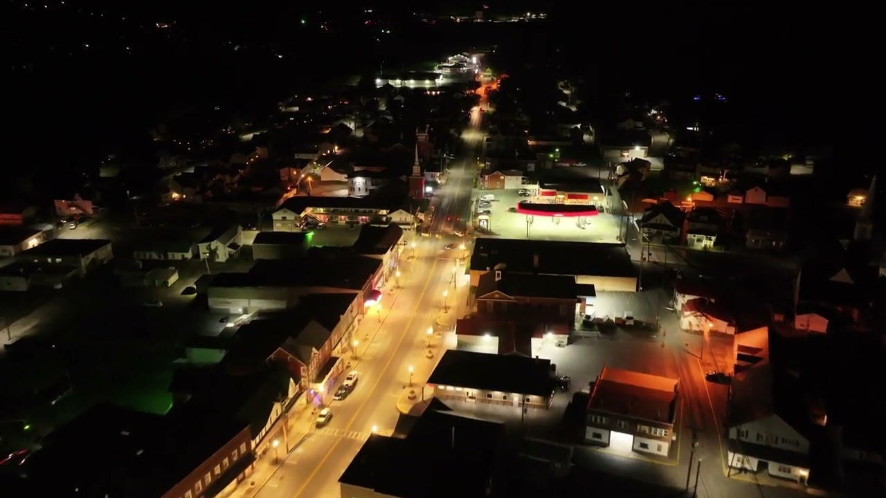 Friday night in a small town.
