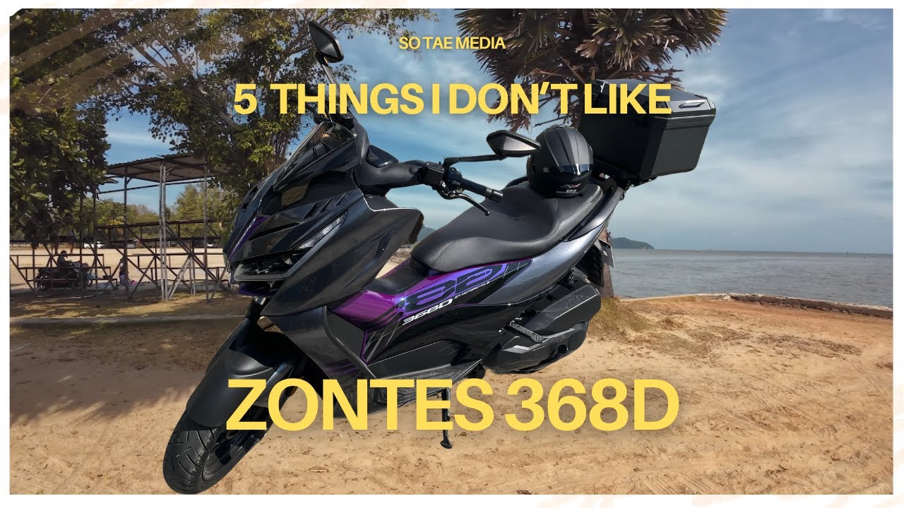 I Rode the Zontes 368D for 2 weeks in Thailand - Here's What I Found
