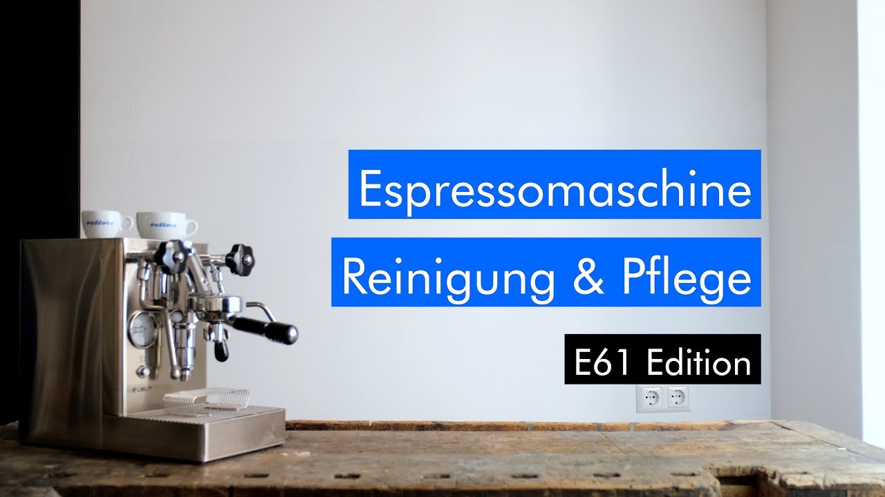 Lelit Mara X V2 - Espressomaschine Reinigen & Pflegen | E61 Edition