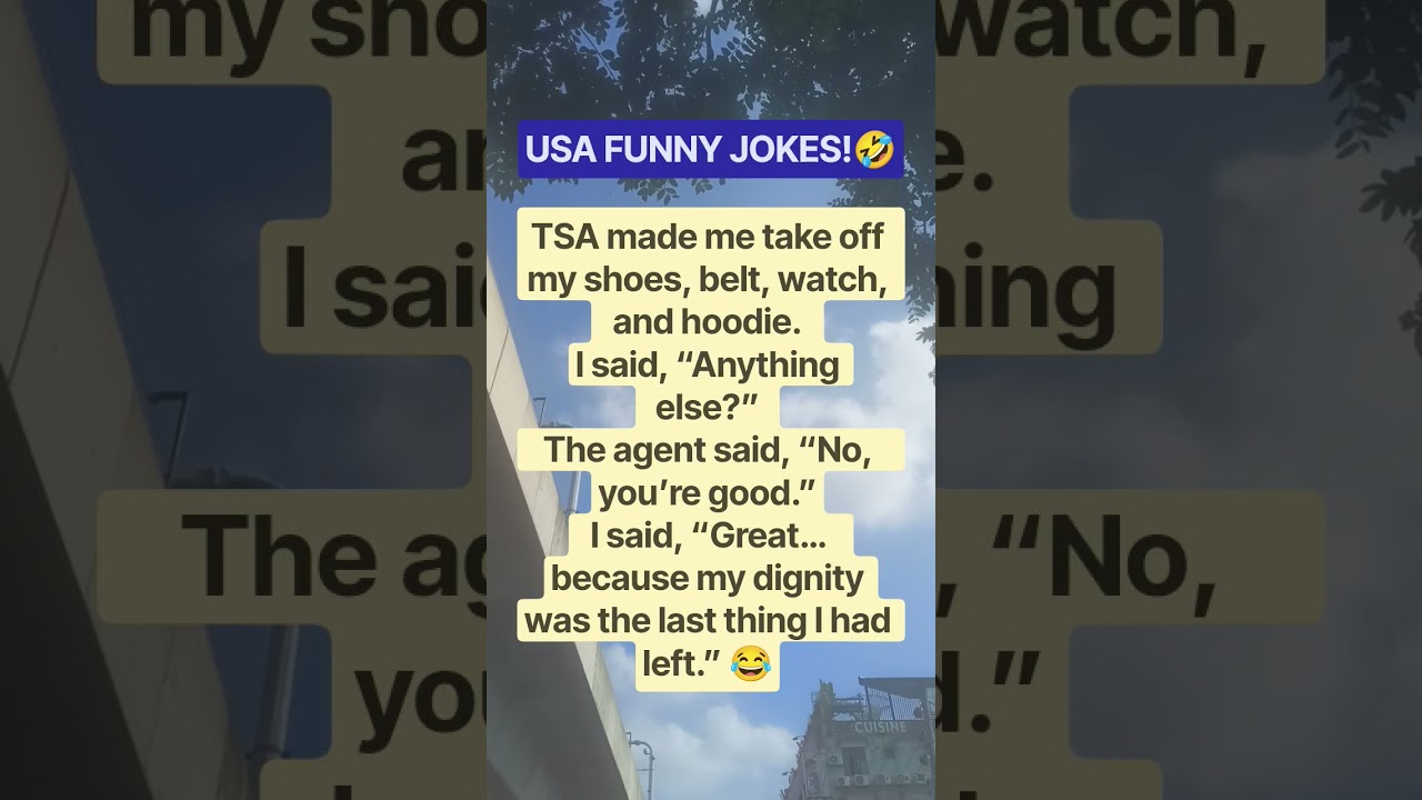 TSA Airport!🤣🤣🤣 #reels #funny #jokes #viral #usa #shorts