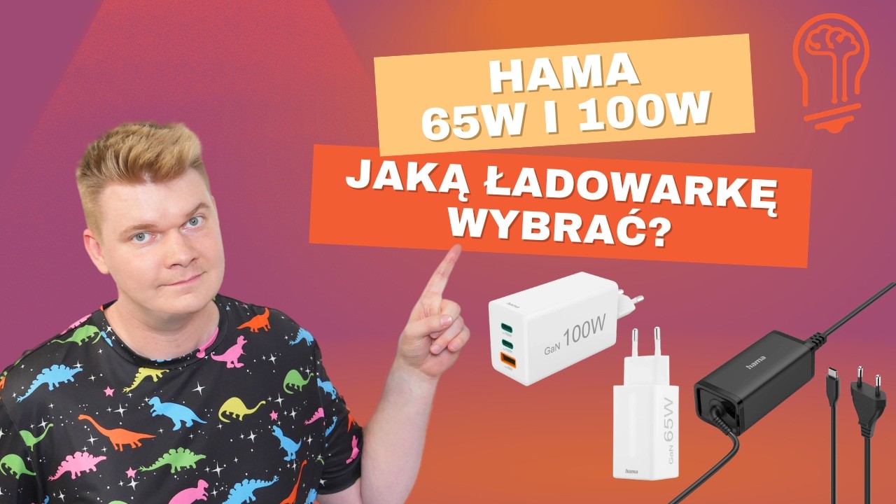 Brak ładowarki w zestawie? 🤷‍♂️ Sprawdzam rozwiązanie Hama 65W i 100W do laptopa i smartfona 🔌💻