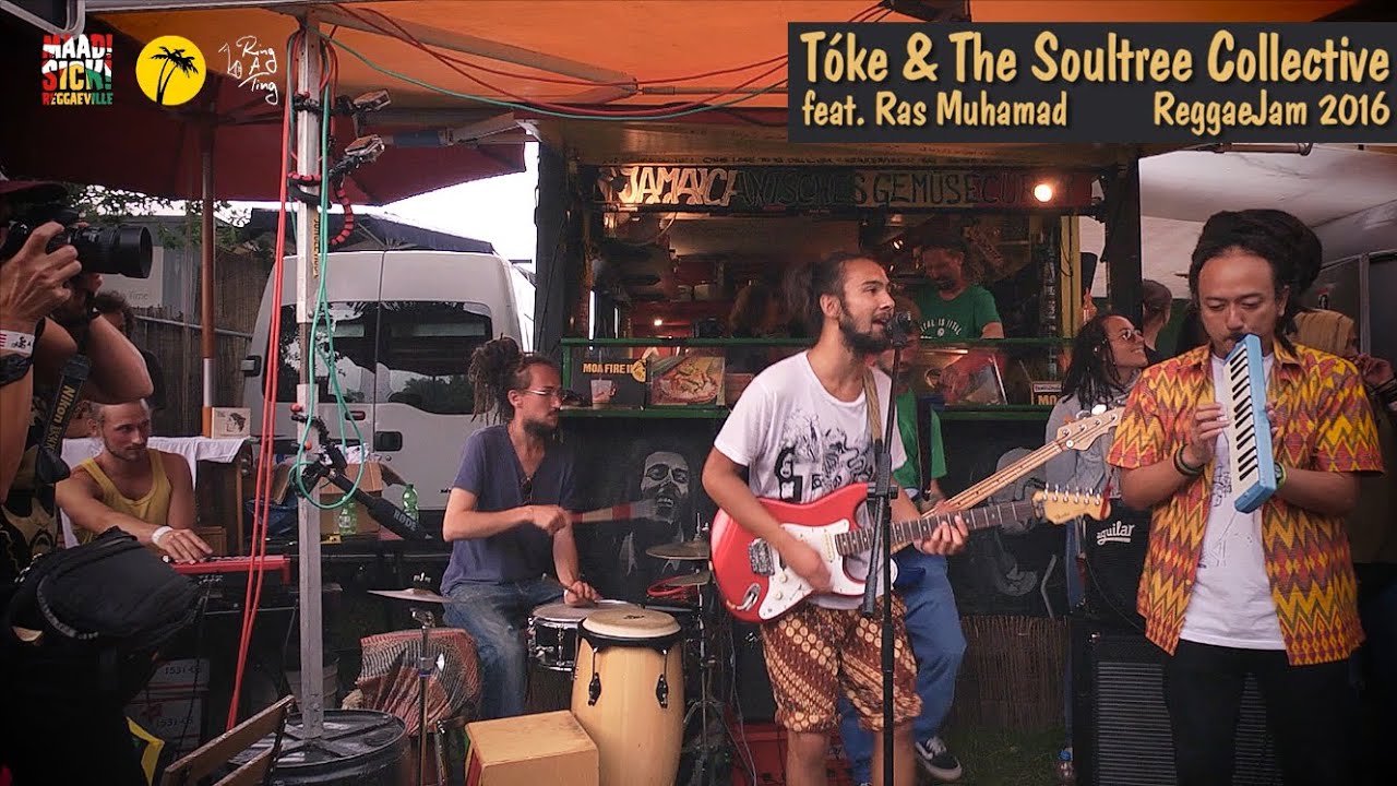 Tóke & The Soultree Collective feat. Ras Muhamad @ Reggae Jam 2016