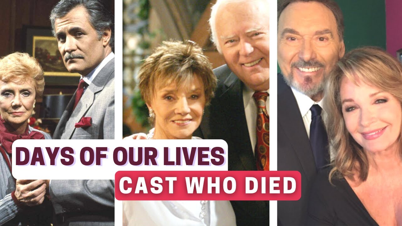 Days of Our Lives Star Who Sadly Died! (1965 - 2023)