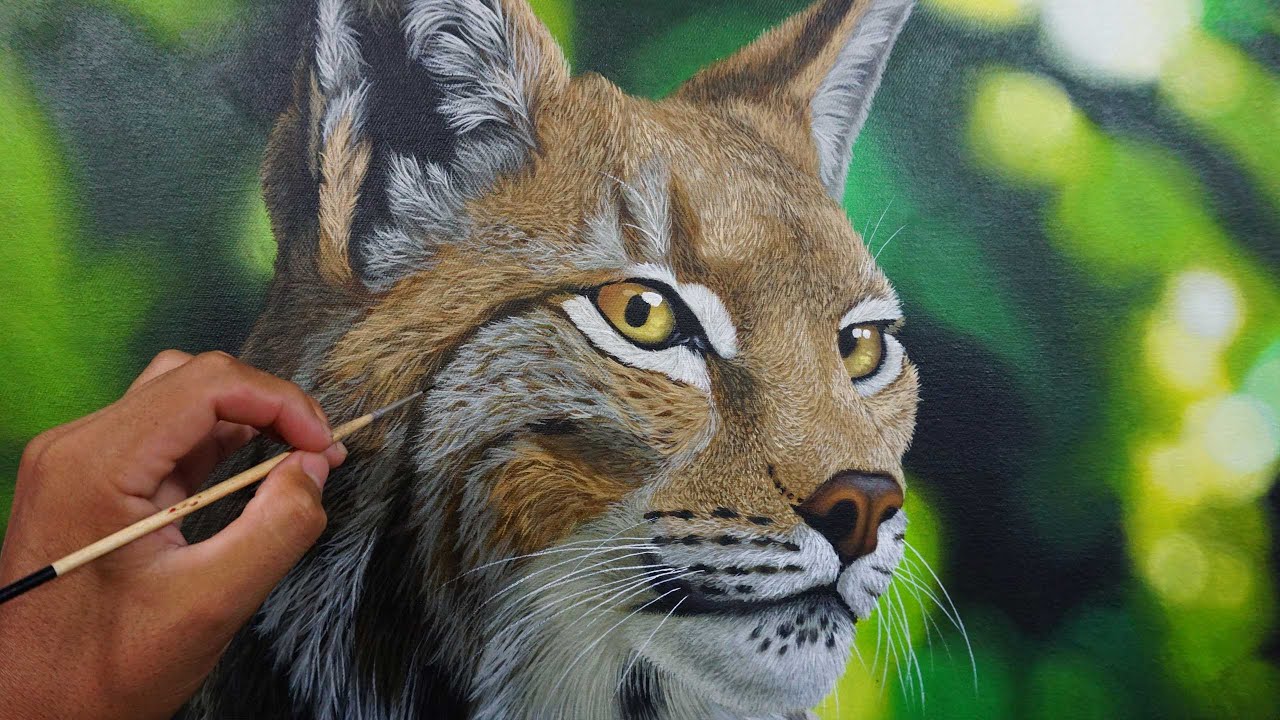 Lynx painting Belize Arts