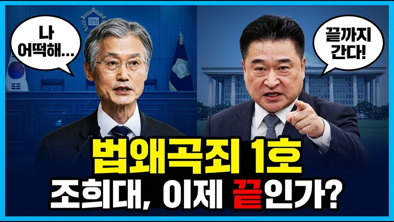 법왜곡죄 1호 조희대 고발! 최혁진 