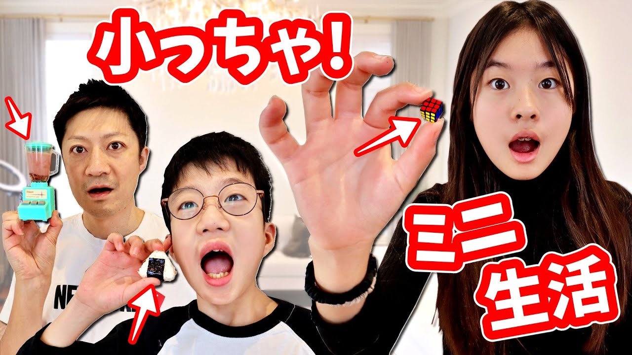 ミニ生活したら🙄小っちゃすぎて物足りなかった😫