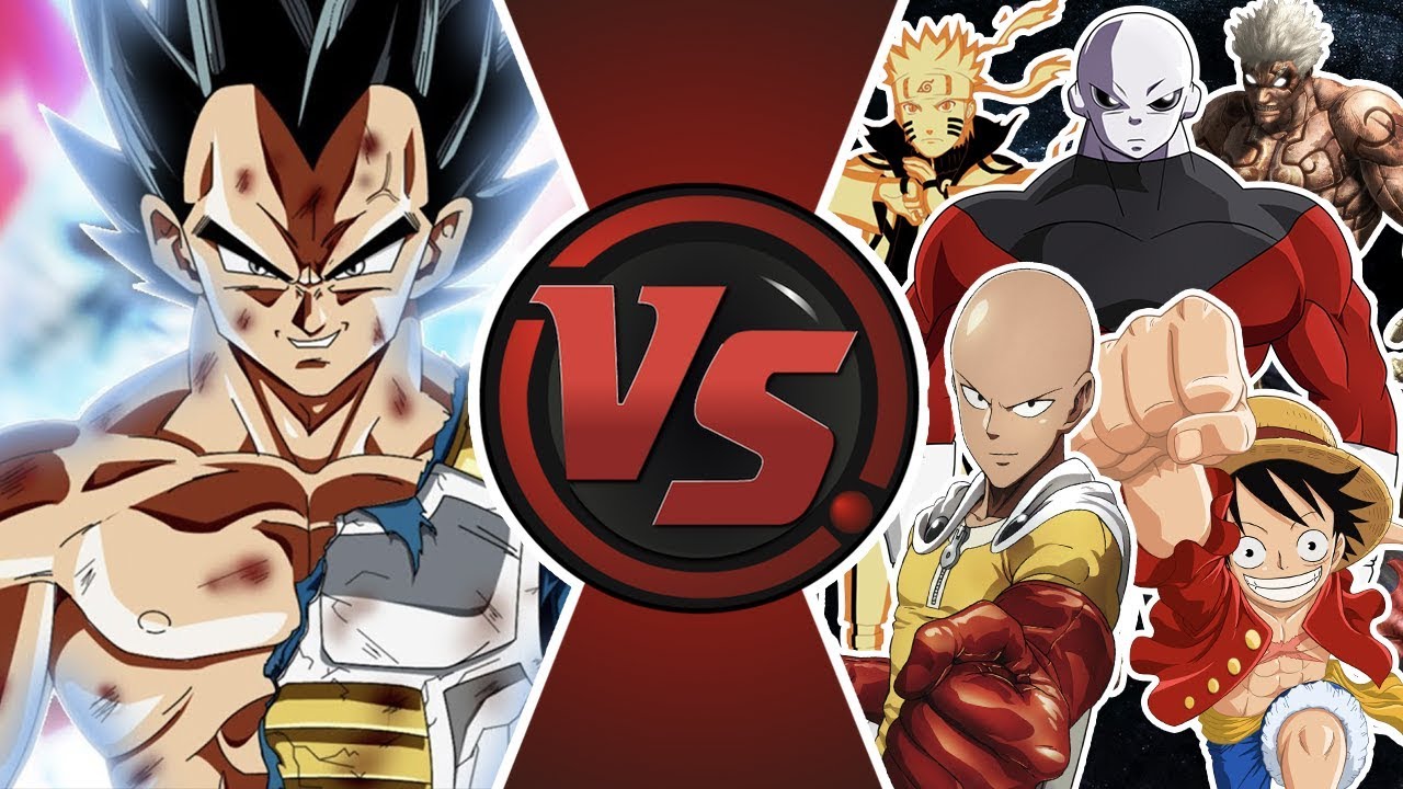ULTRA INSTINCT VEGETA vs THE WORLD (Ultra Instinct Vegeta vs Jiren, Saitama, Luffy Naruto) Animation