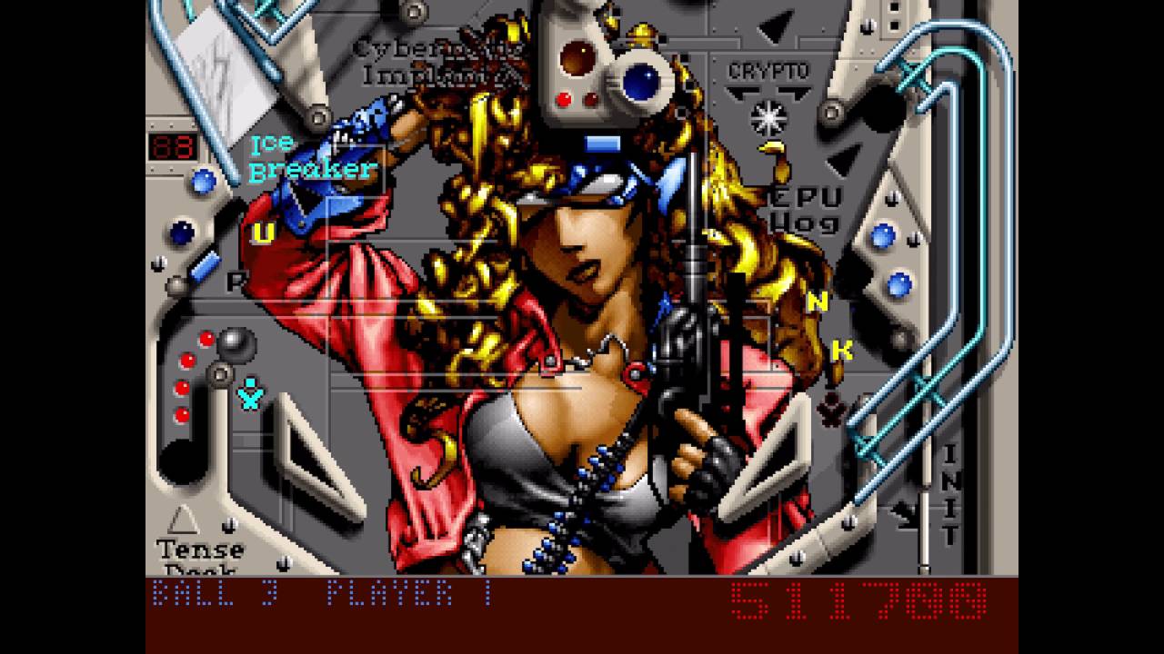 Epic Pinball - Cyborgirl (1993) [MS-DOS]