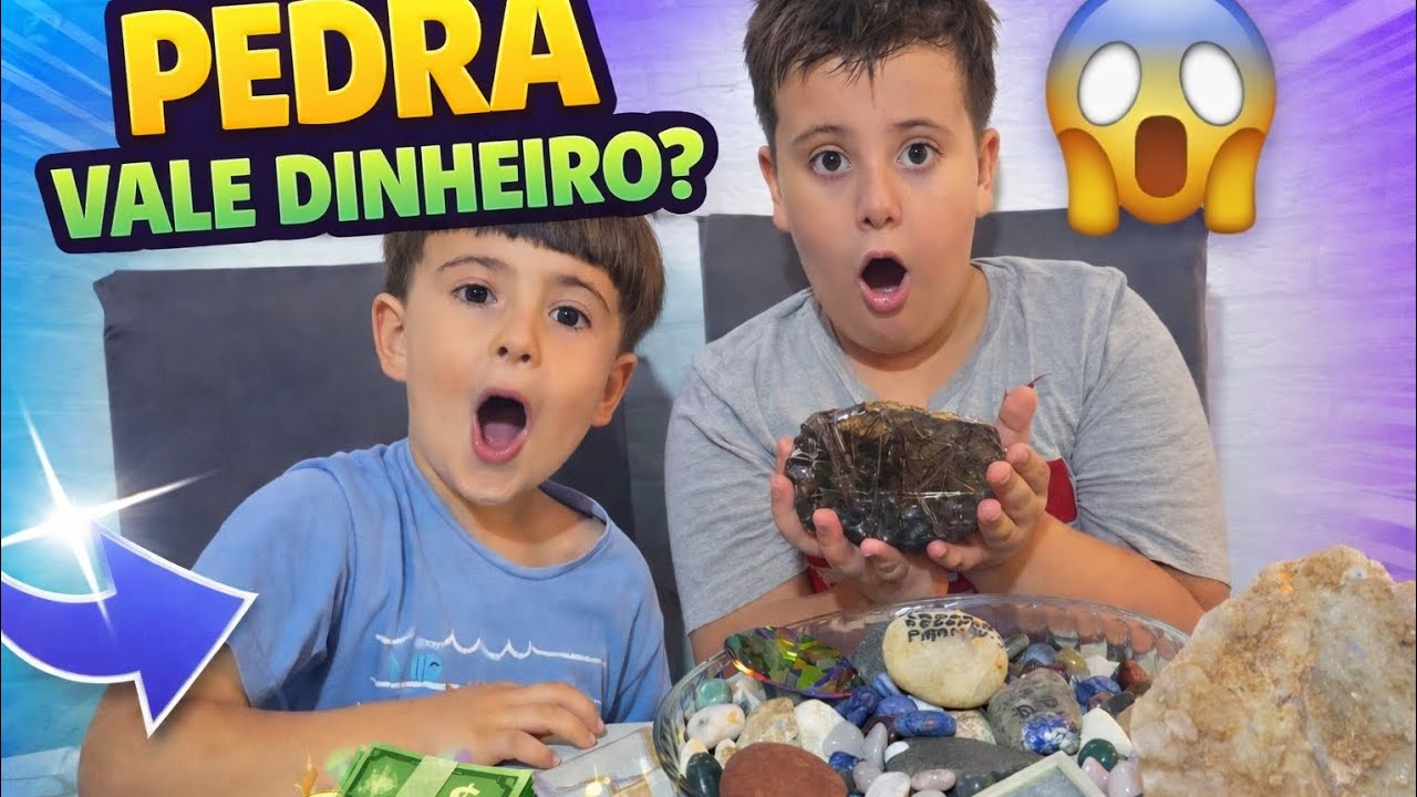 Pedras MÁGICAS ou só pedras mesmo? 😱💎 | Testando as pedras do Thomas!