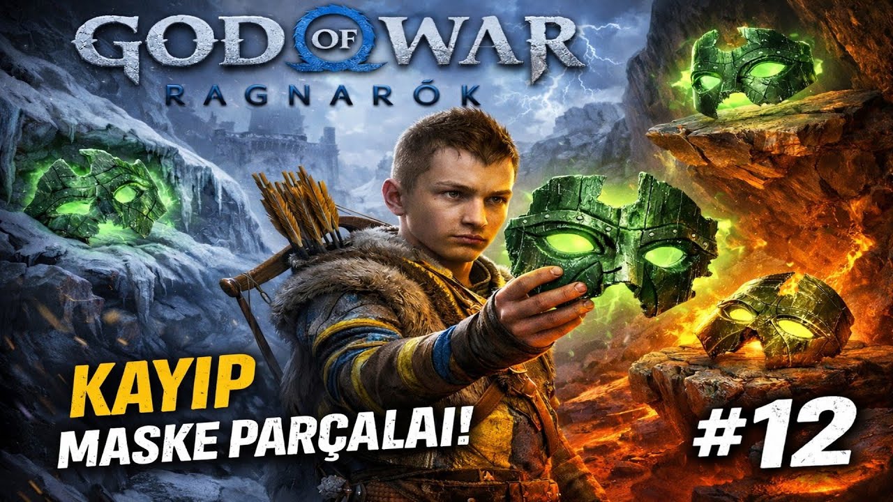 God of War Ragnarök | Bölüm 12 ⚔️ KAYIP MASKENİN PARÇALARI P2