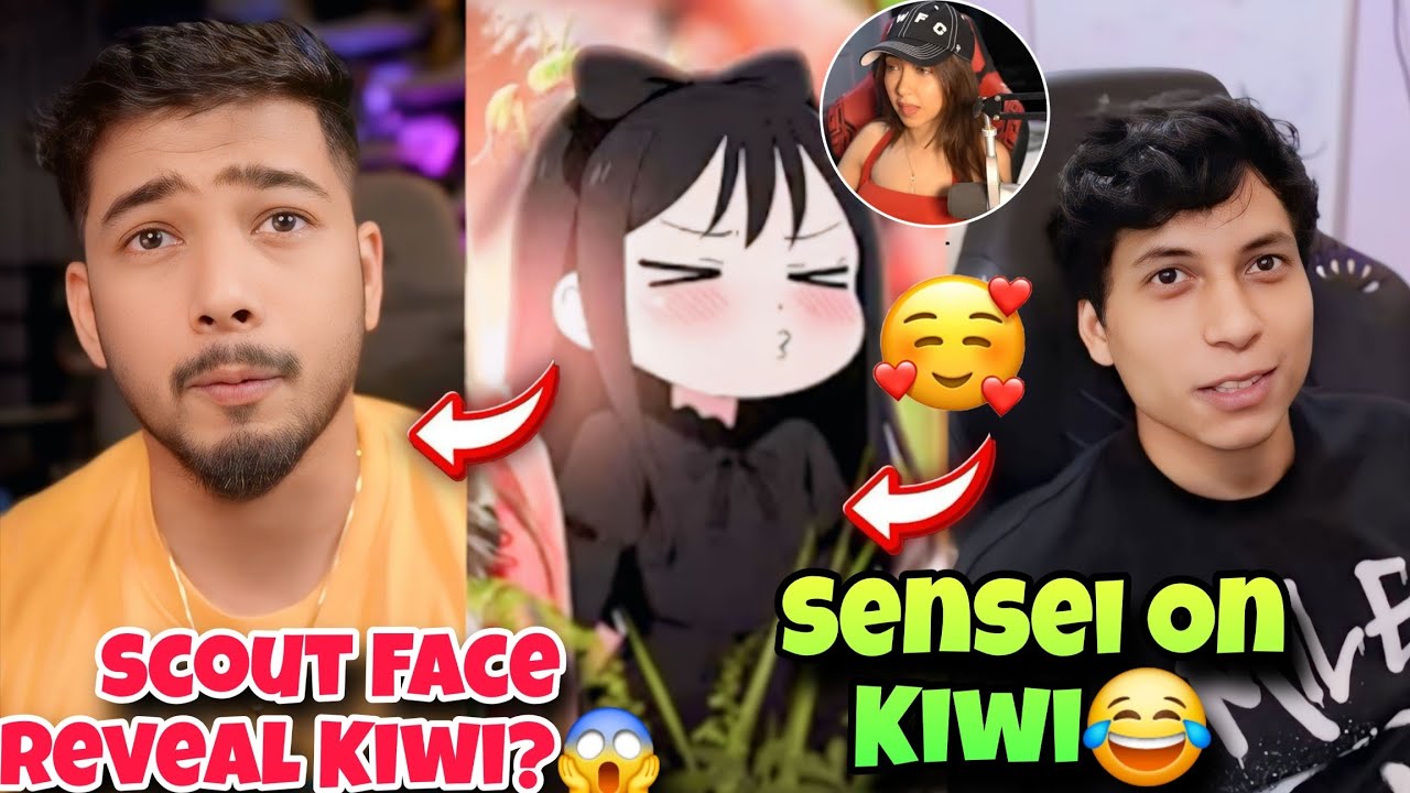 Scout Face Reveal Kiwi?😱Sensei On Kiwi😂Kaashvi di Troll Sensei✅️