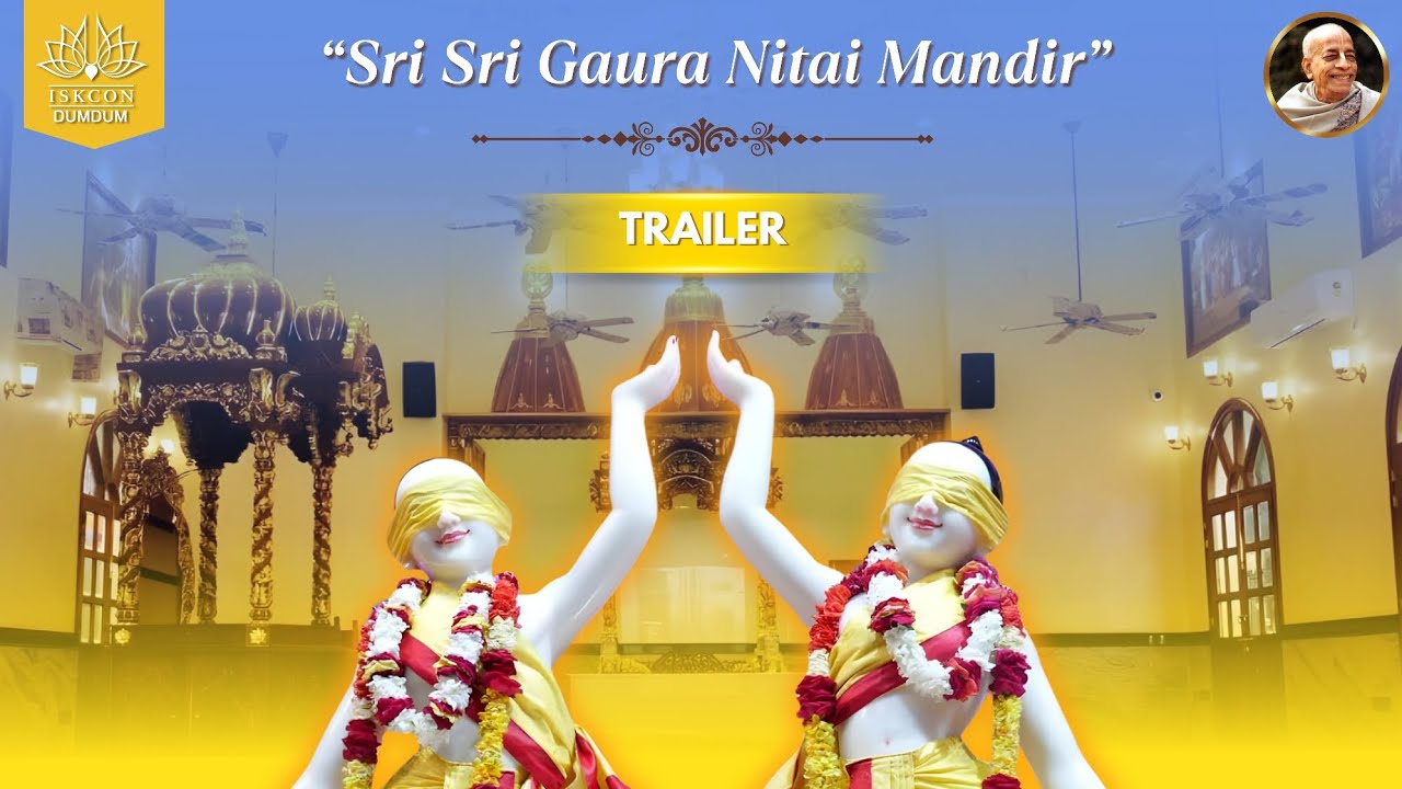 The Grand Inauguration of New Temple | And Pran Prathishta of Sri Sri Gaur Nitai at ISKCON DUM DUM