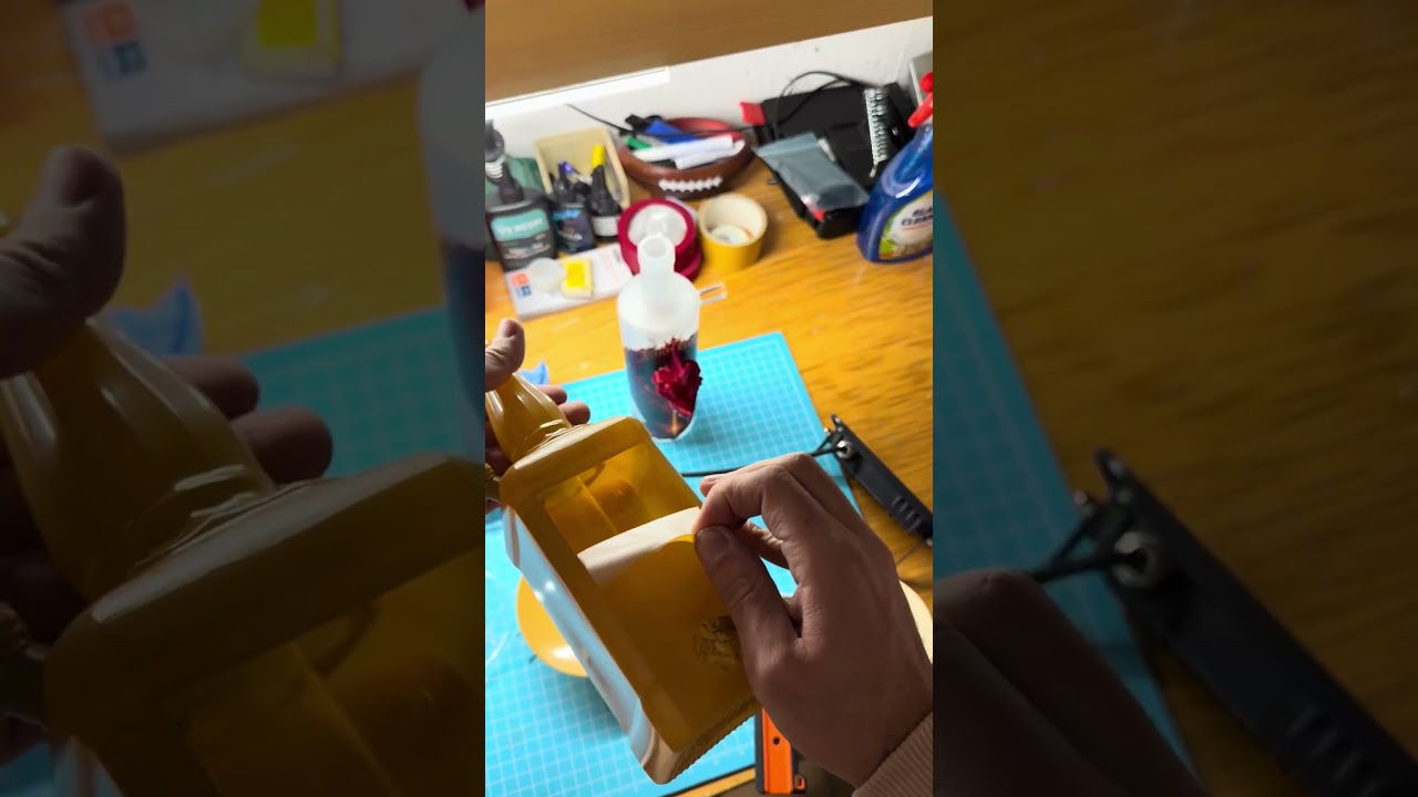 #bottle #spray #recycledart #upcycling #satisfyingasmr #satisfying