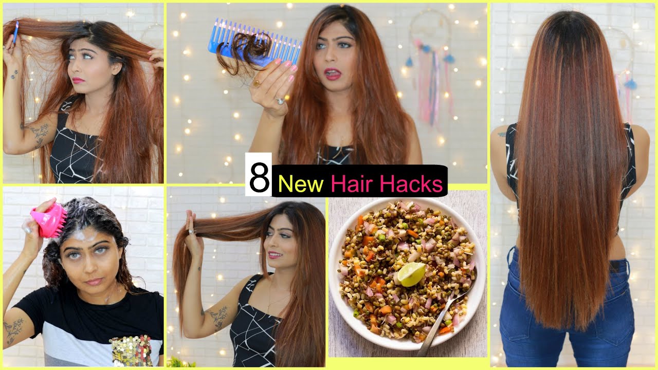 8 NEW LIFE Saving HAIR HACKS You MUST TRY | #BeautyHacks #RinkalSoni
