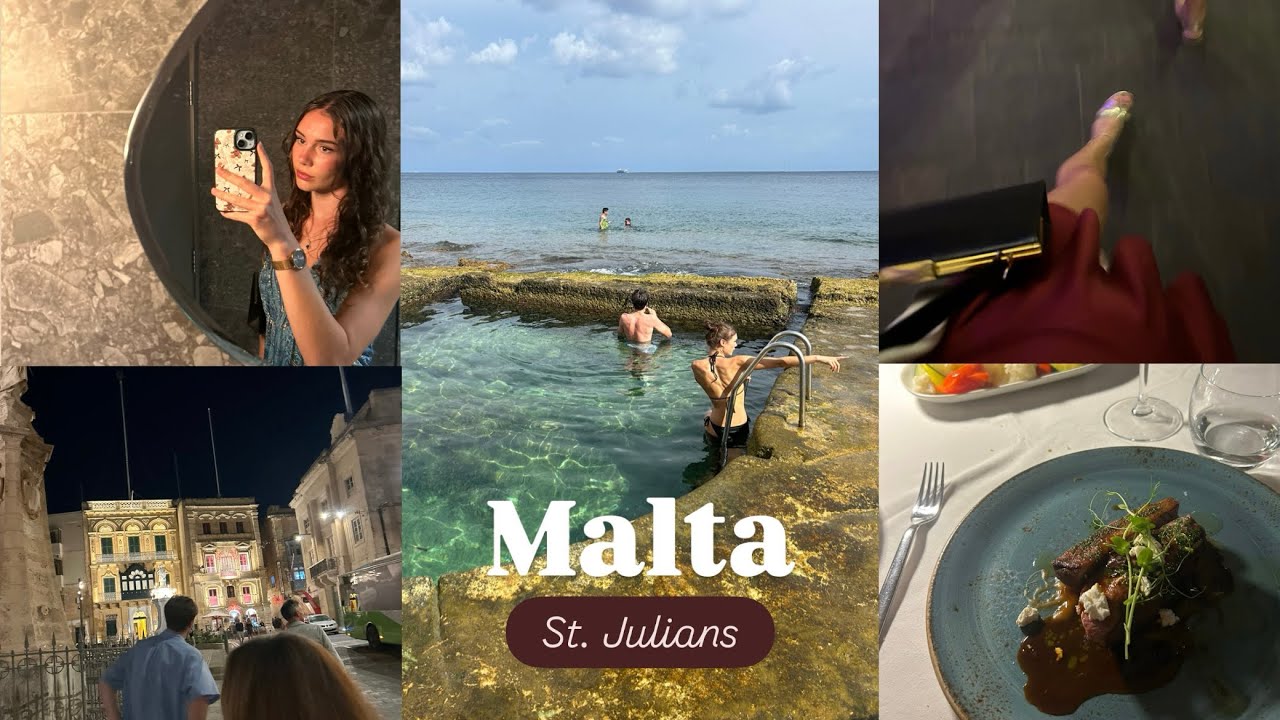 THE MOST EVENTFUL MALTA VLOG | boat trips, paceville, flying fish, Michelin restaurants 