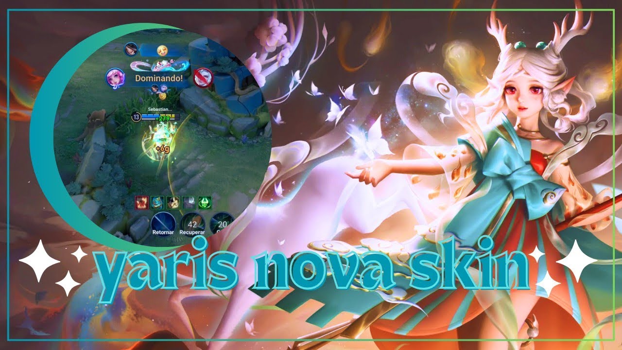 jogando com YARIS é sua nova skin/honor of kings