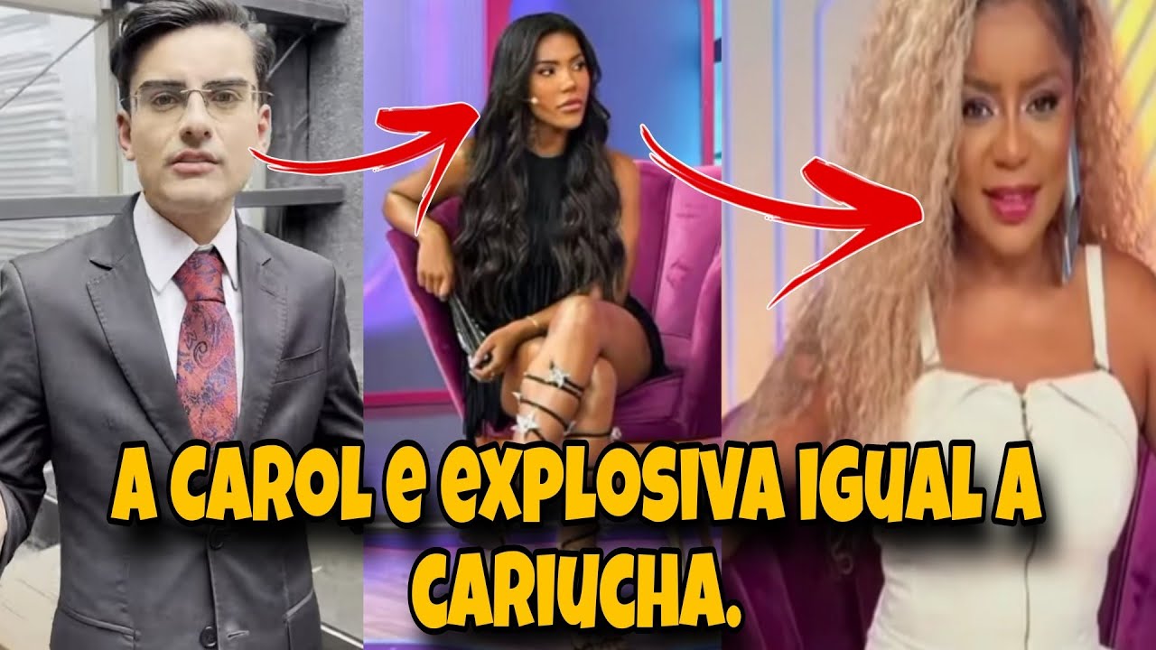 DUDU CAMARGO FALA SOBRE CAROL LEKKER PREENCHER A VAGA DA CARIUCHA NO FOCALIZANDO DO SBT