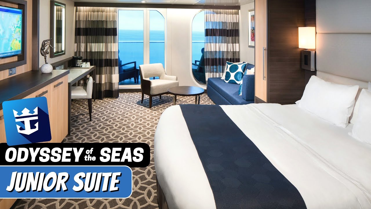 Odyssey of the Seas | Junior Suite Full Walkthrough Tour & Review 4K