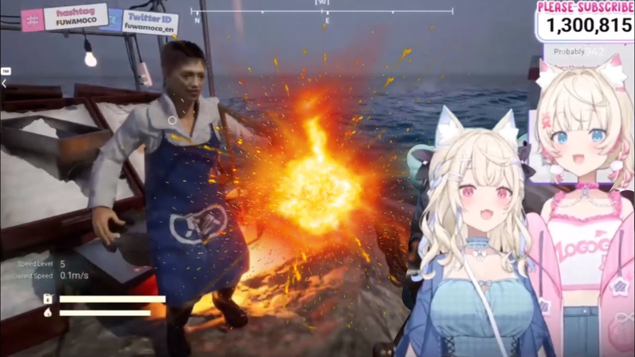Don’t EVER give fuwamoco a harpoon ever again 