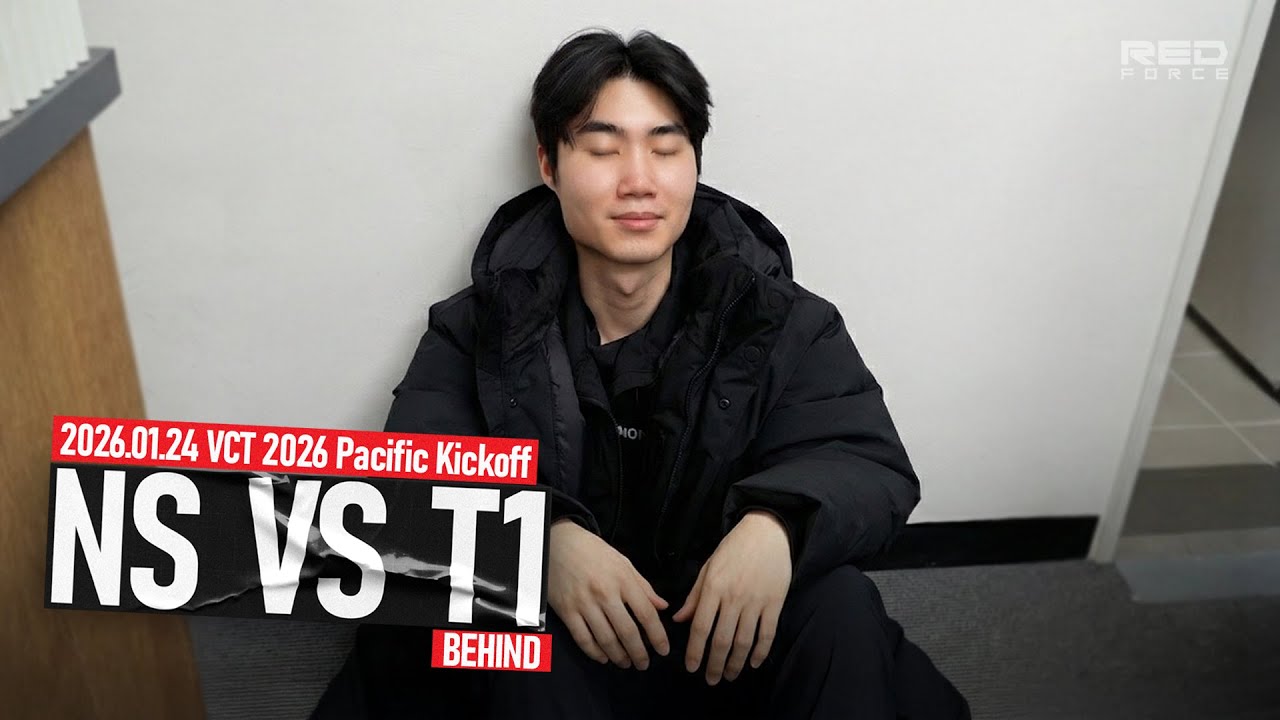 하얗게 불태웠어... | 2026 VCT PACIFIC KICKOFF NS vs T1 Behind