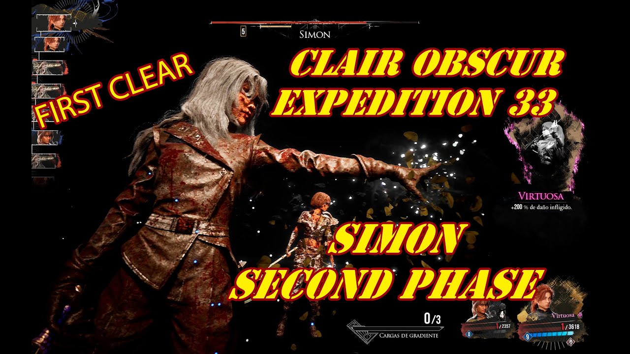 Clair Obscur: Expedition 33 -  First clear second phase Simon