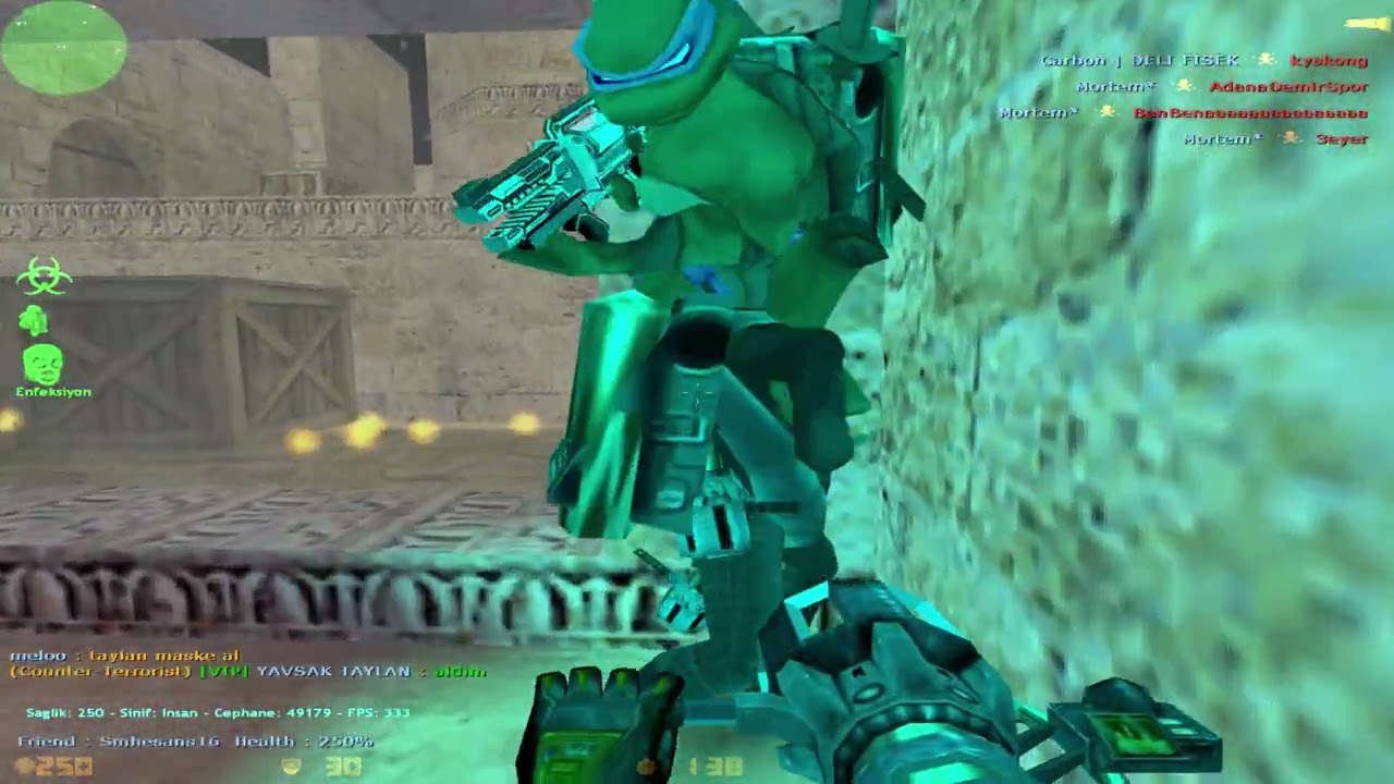 MERMİ GİBİ S&Ouml;ZC&Uuml;KLER▄︻デ══━一💥 / CS 1.6 & Zombie Plague - zm_spartan_dust2 & zm_carbon_grassbases