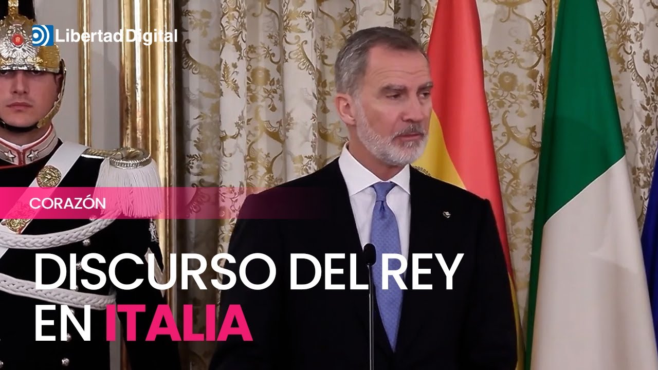 Felipe VI insta a seguir trabajando con Italia 