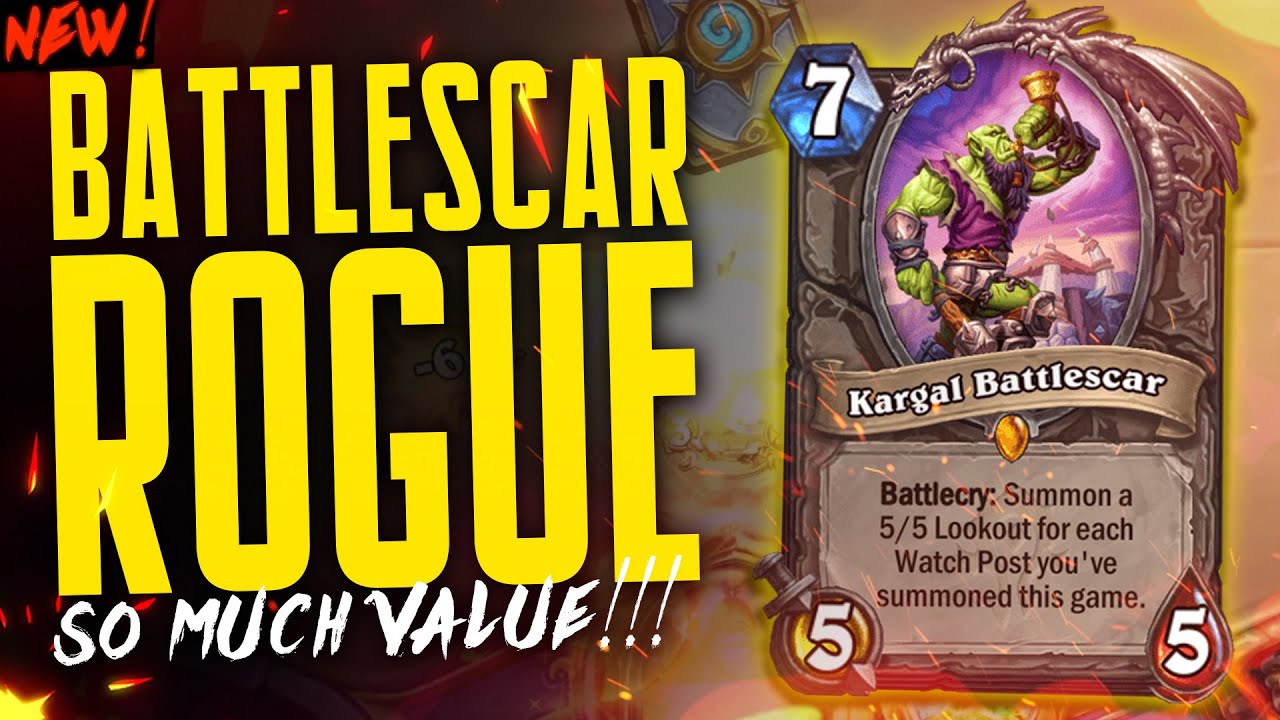Watch Towers in Rogue are CRAZY - Forged in the Barrens - Hearthstone