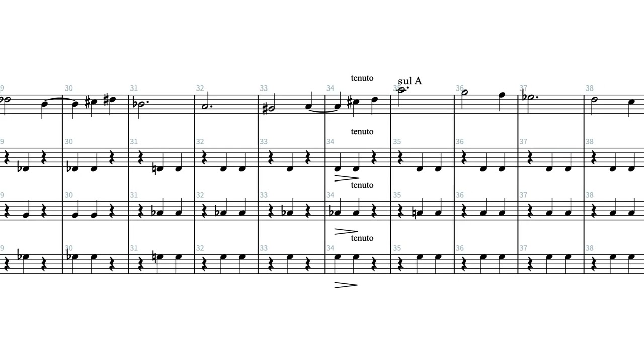 Mark Landson: Travels String Quartet, 2. the eternal question