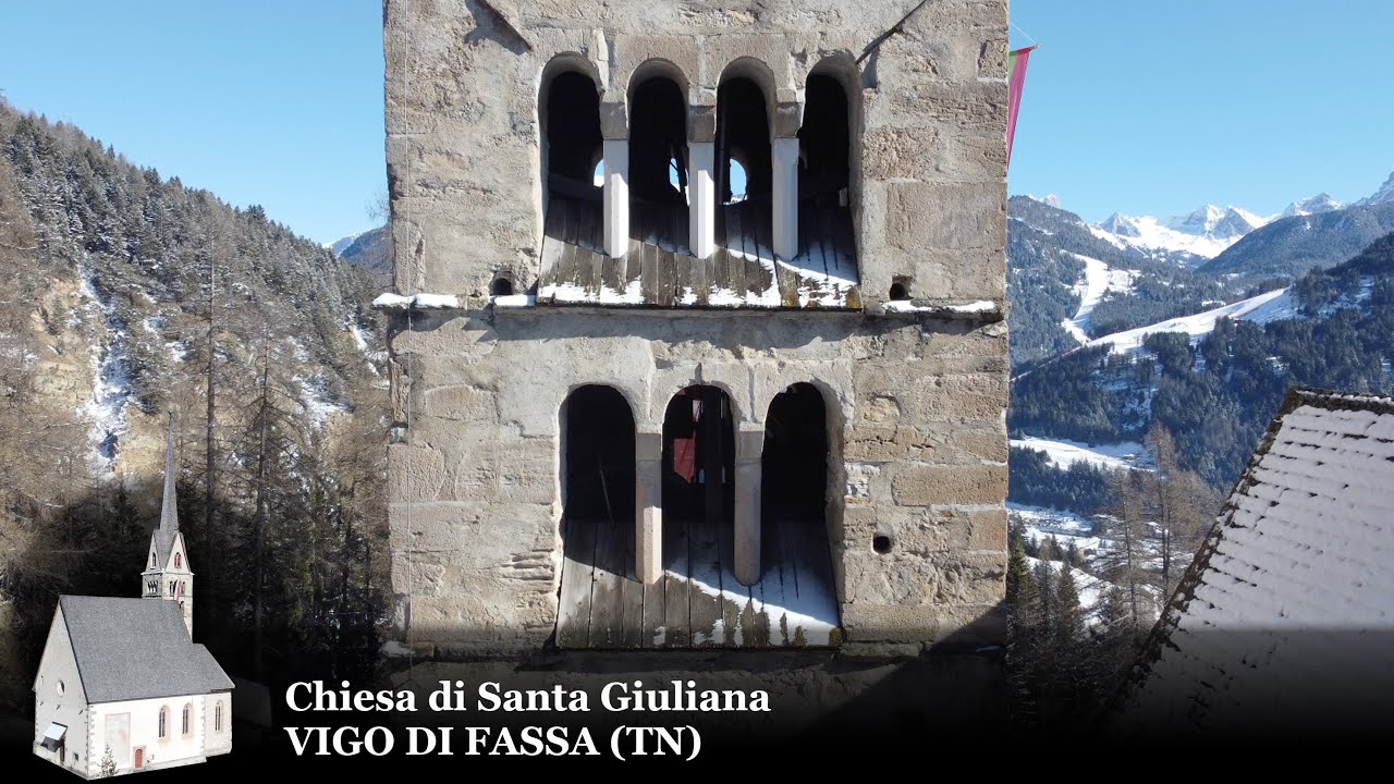 Suonata Angelus Solenne - Campane della Chiesa di S. Giuliana a Vigo di Fassa (TN)