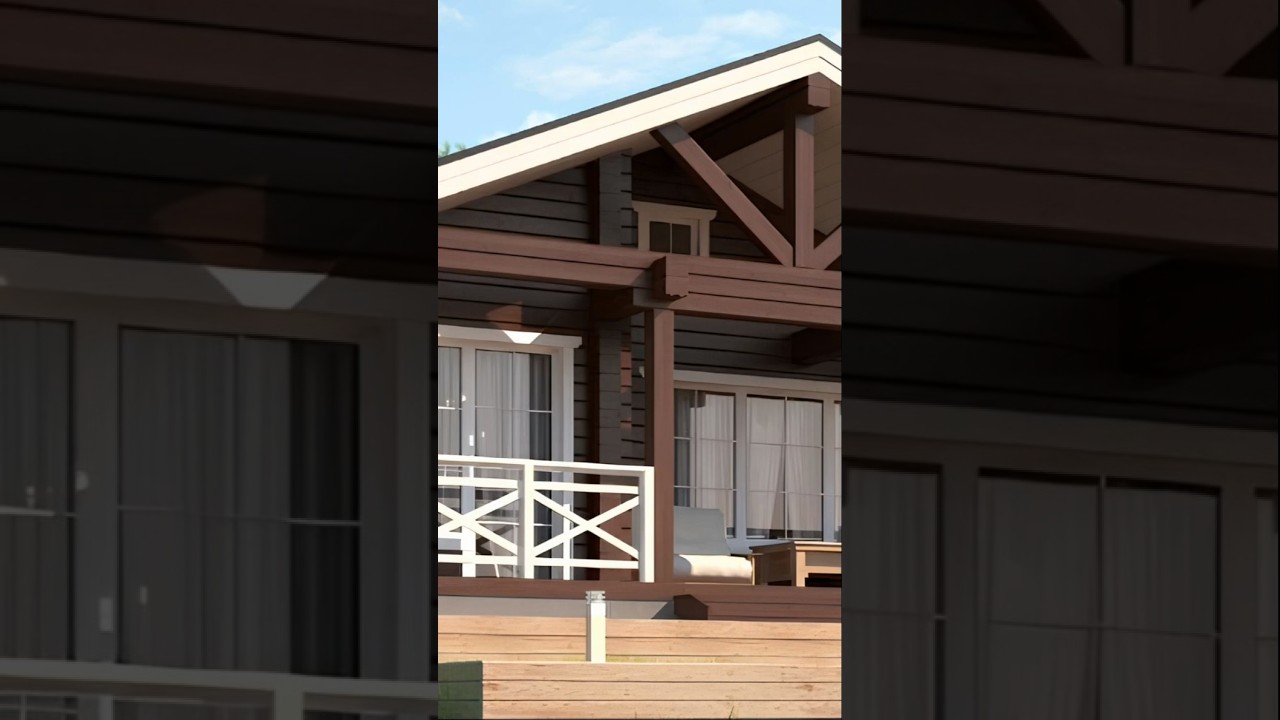 Дом с баней 