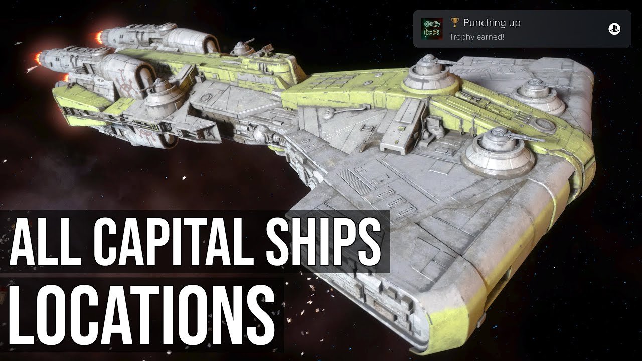 Star Wars Outlaws - Punching Up Trophy (Defeat Each Syndicate's Capital Ship Without Taking Damage)