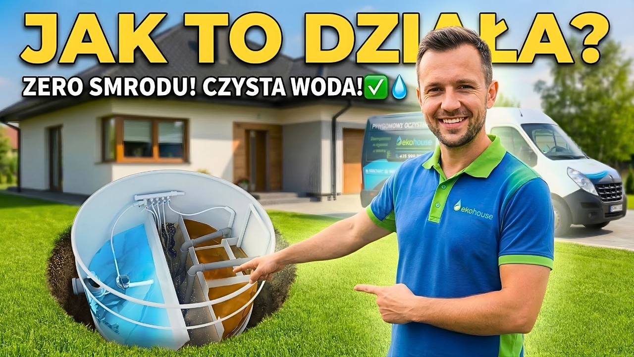 Jak działa przydomowa oczyszczalnia ścieków 💩♻💧