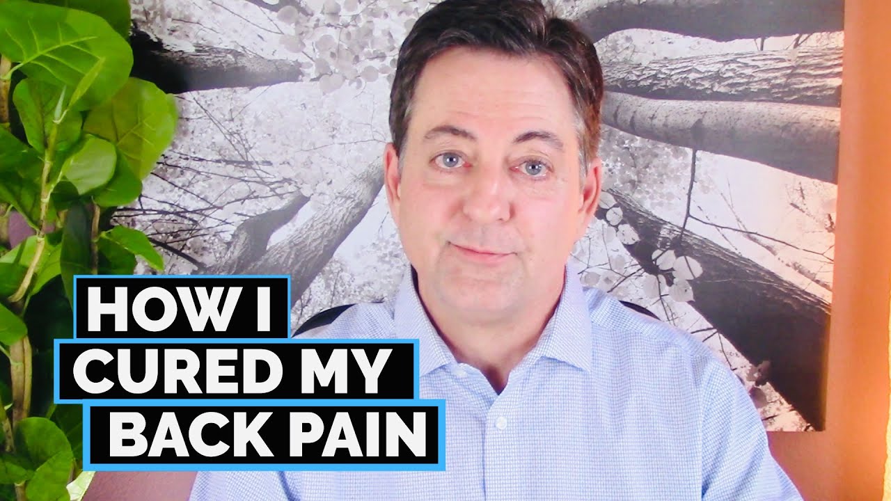 How I cured my chronic back pain - TMS Dr. Sarno