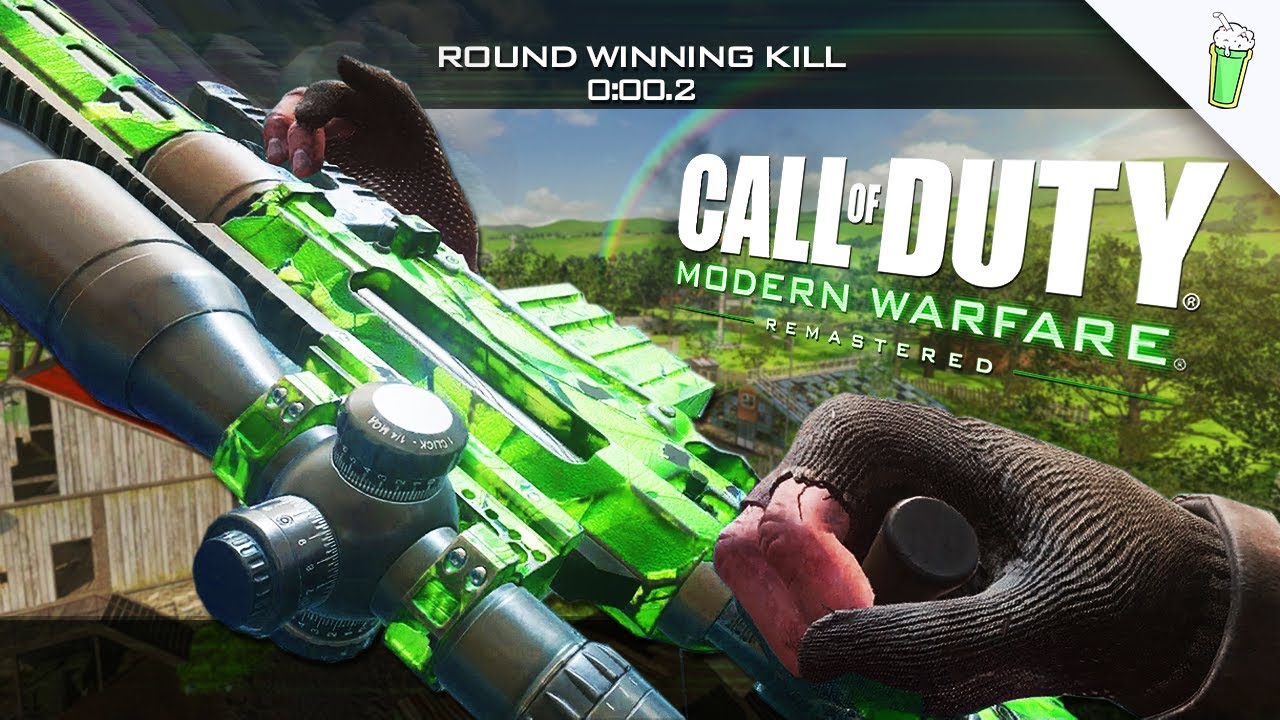 Trickshotting on H1-MOD MWR! (NEW Modern Warfare Remastered PC Client)