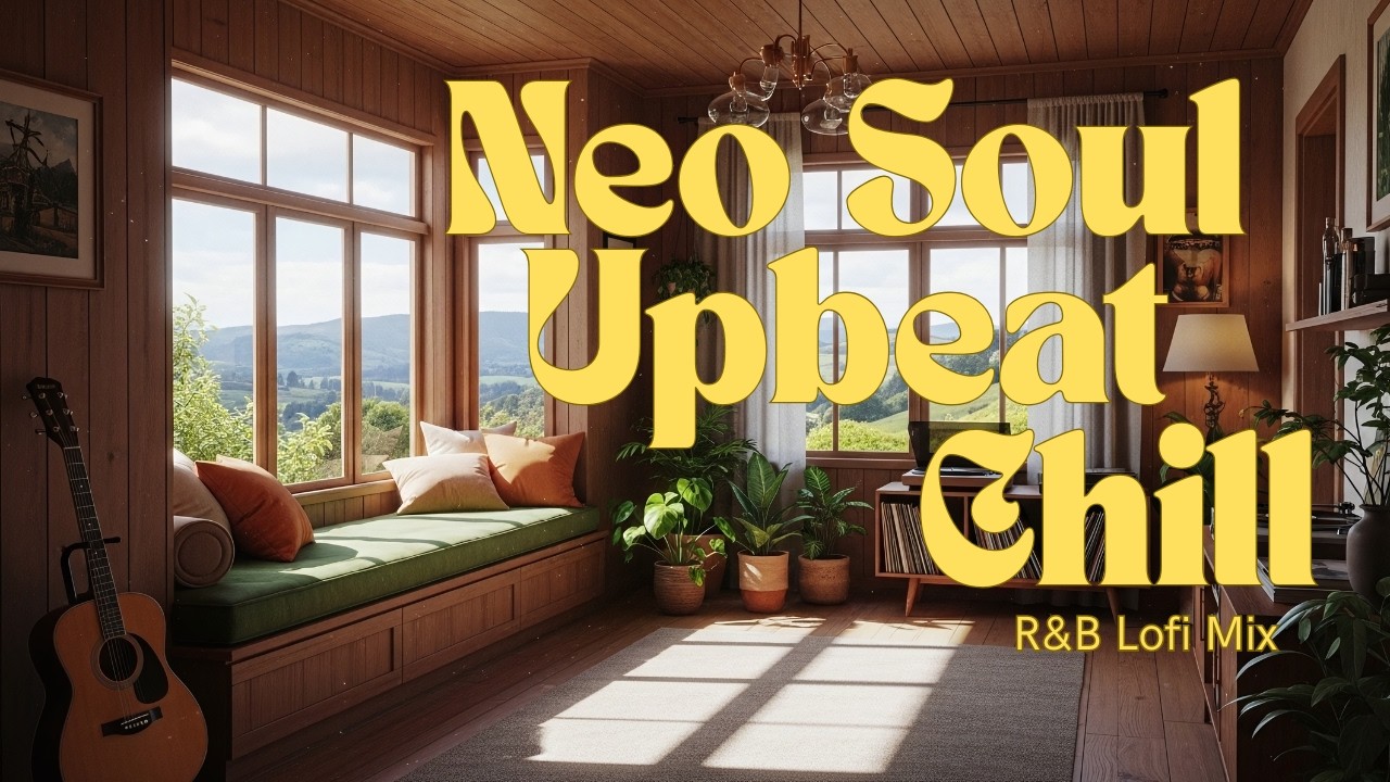 Golden Urban Morning Room 🌇 | Neo Soul, R&B Lofi Upbeat Mix