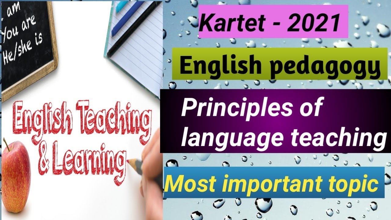 Tet/Ctet- English pedagogy - Principles of language teaching - 1 marks fix