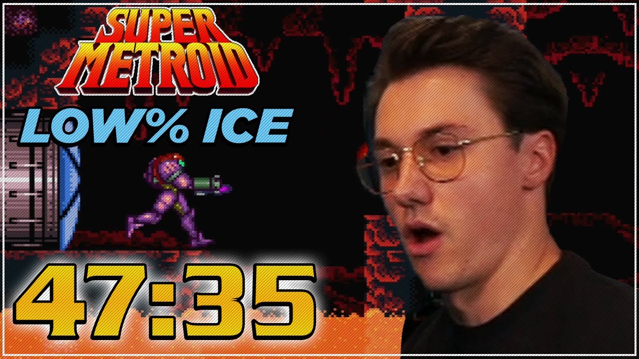 [WORLD RECORD] Super Metroid Low% Ice in 47:35!!