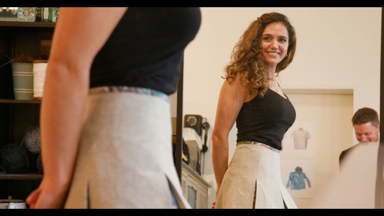Upcycling &ndash; Aus Hippie-Hosen wird ein Rock