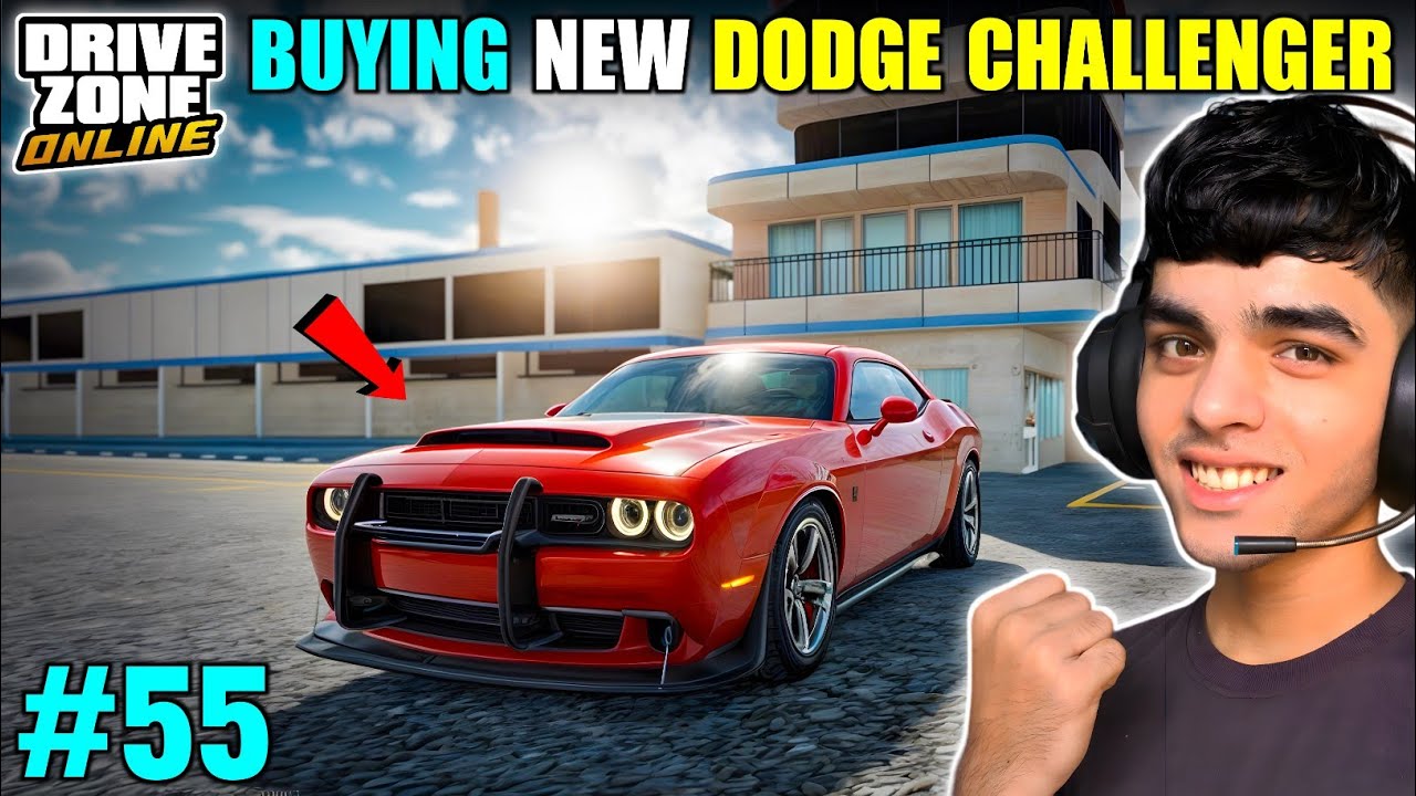 🤫 I Finally Revealed My New Dodge Challenger || Drive Zone Online