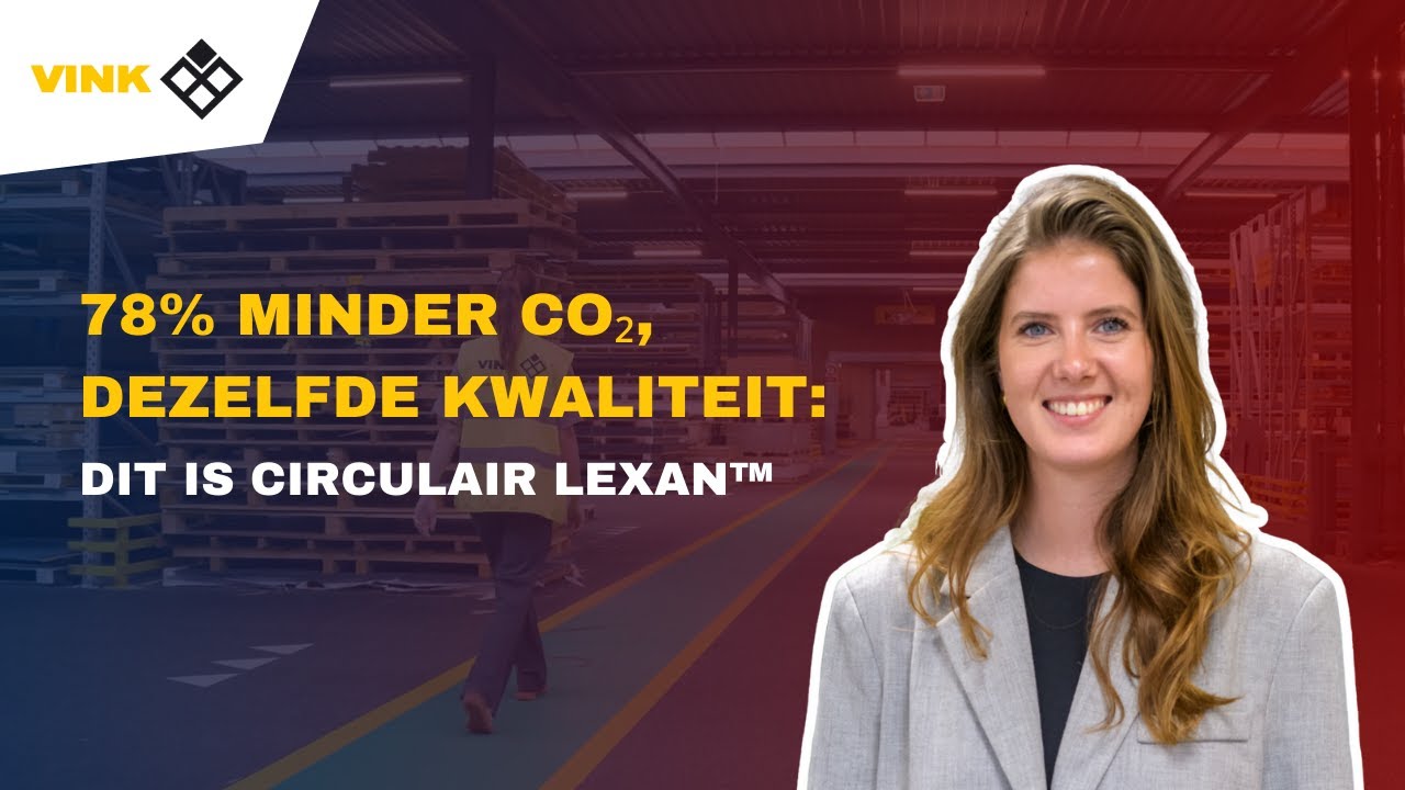 78% minder CO₂, dezelfde kwaliteit: dit is circulair LEXAN™