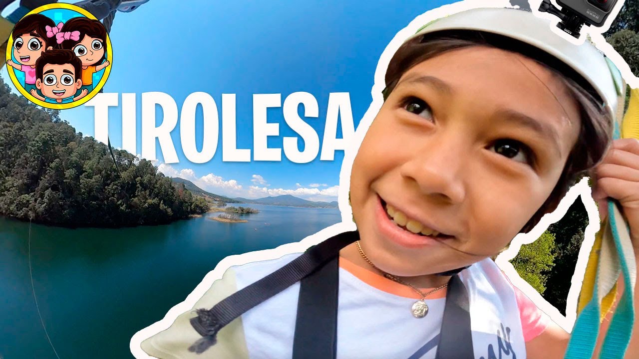 SALTAMOS DE UNA TIROLESA | Guzmancitos